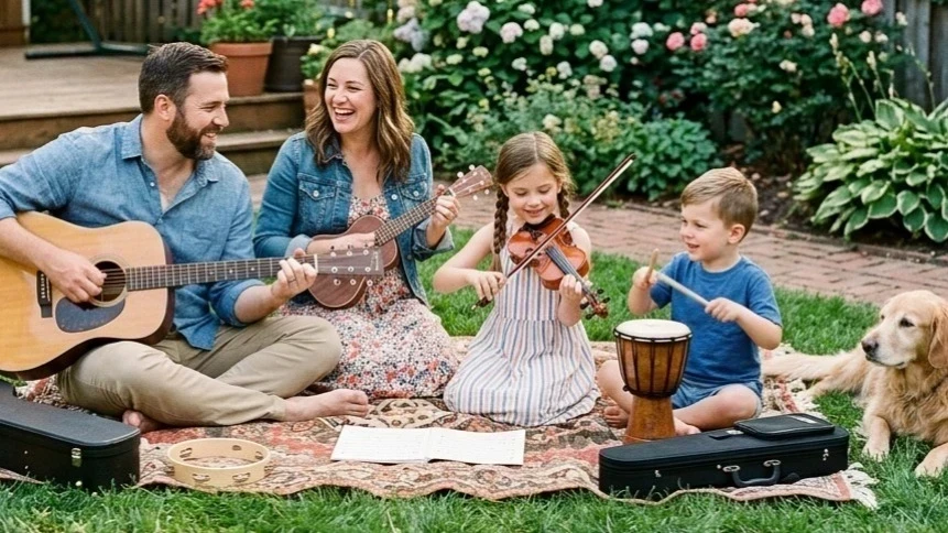 Brincadeiras Musicais Educativas para Fazer em Casa 