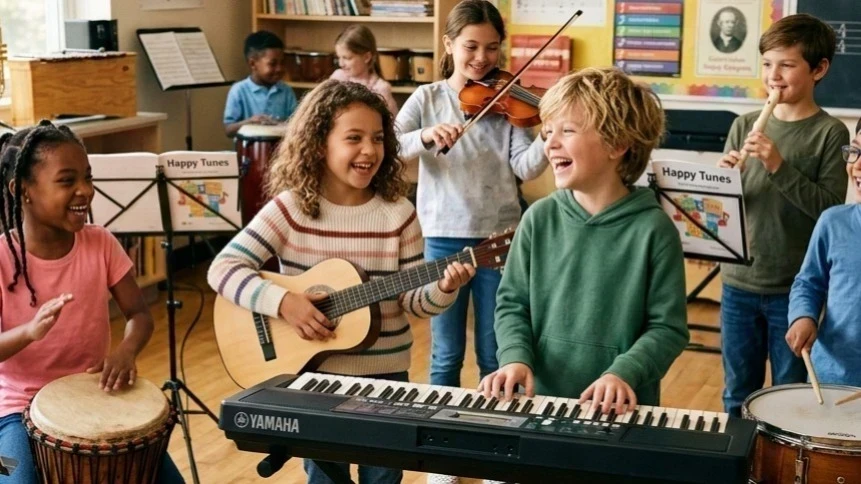 Como a Música Influencia e muda as Emoções das Crianças 