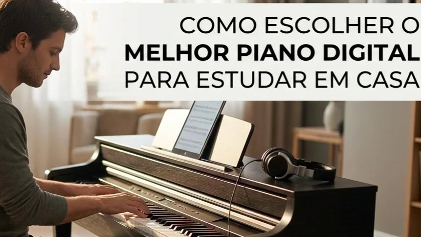 Como Escolher o Melhor Piano Digital para Estudar em Casa