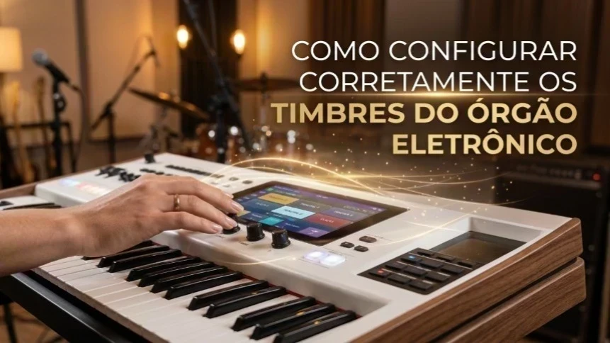 Como Configurar os Timbres do Órgão Eletrônico Corretamente