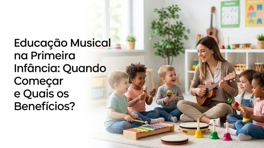 Musicalização Infantil: Quando Começar? Quais os Benefícios?