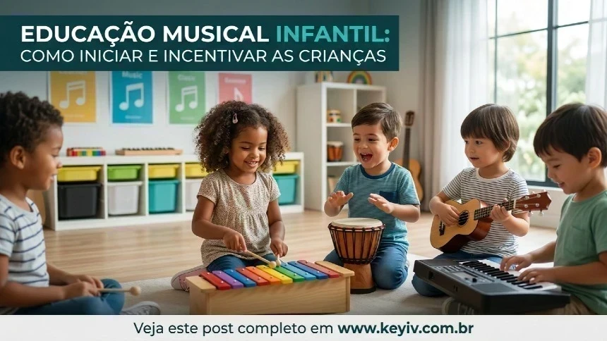 Musicalização Infantil: Como Iniciar e  Incentivar a Criança