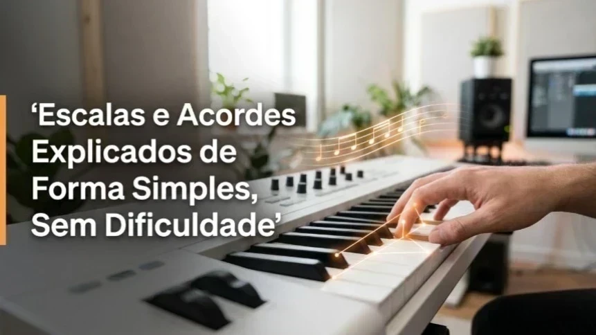 Escalas e Acordes Explicados Simples, sem Dificuldade