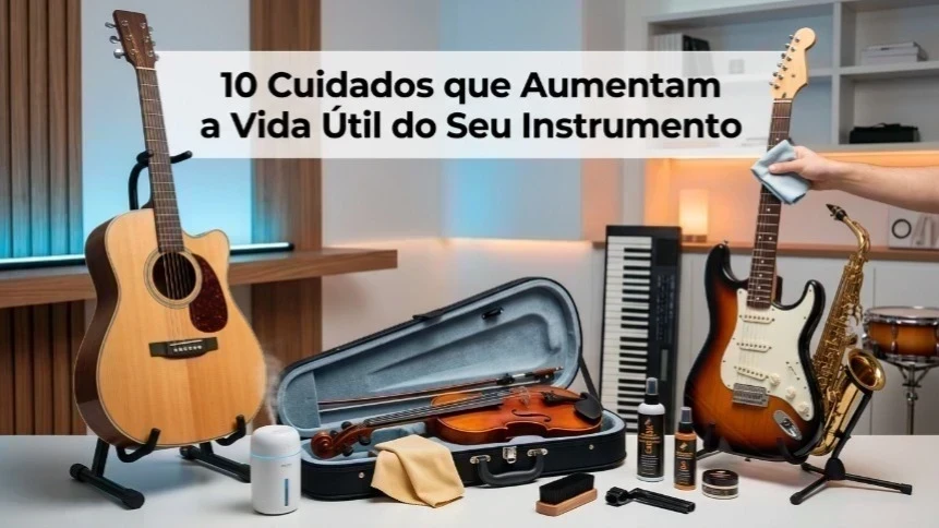 10 Cuidados que Aumentam a Vida Útil do Seu Instrumento