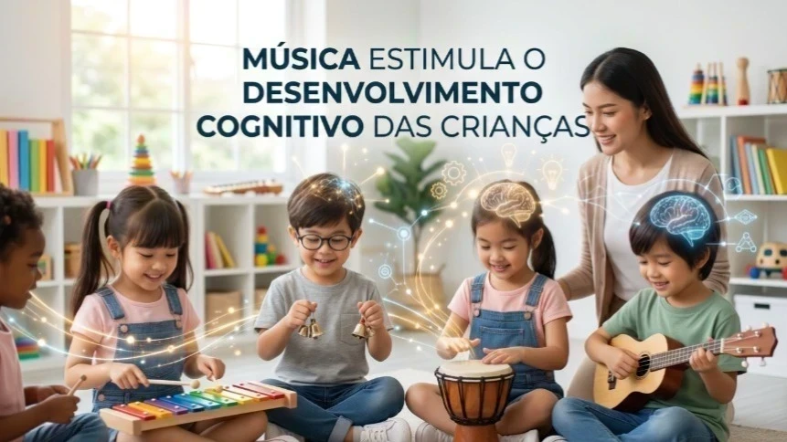 A Música Estimula o Desenvolvimento Cognitivo das Crianças