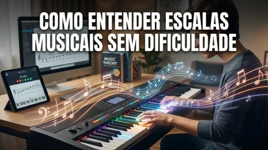 Como Entender e executar as Escalas Musicais Sem Dificuldade